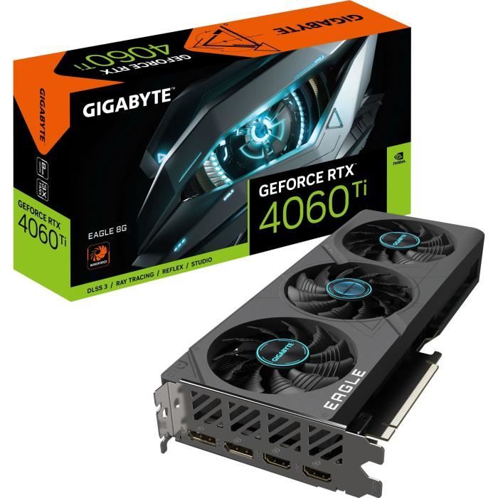 GIGABYTE - Graphics Card - GeForce - RTX 4060 Ti EAGLE 8G