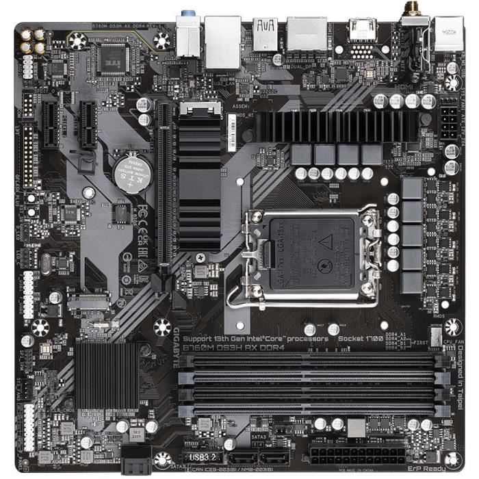 Carte mere - GIGABYTE - B760M DS3H AX DDR4