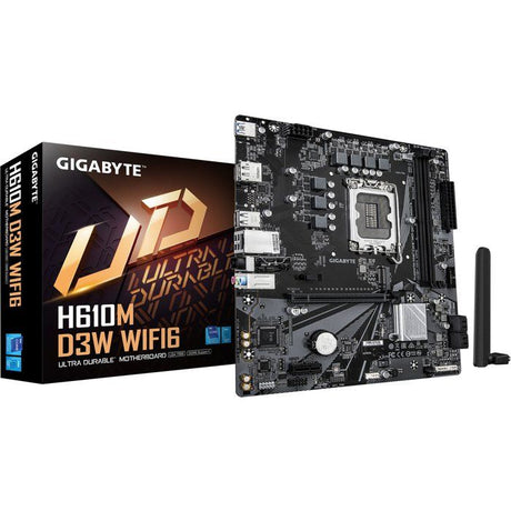 Carte mère Gigabyte H610M D3W Wifi 6 (Intel LGA 1700) Micro ATX