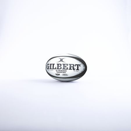 Ballon de rugby d'entrainement - GTR4000 - Noir - GILBERT - Taille 4