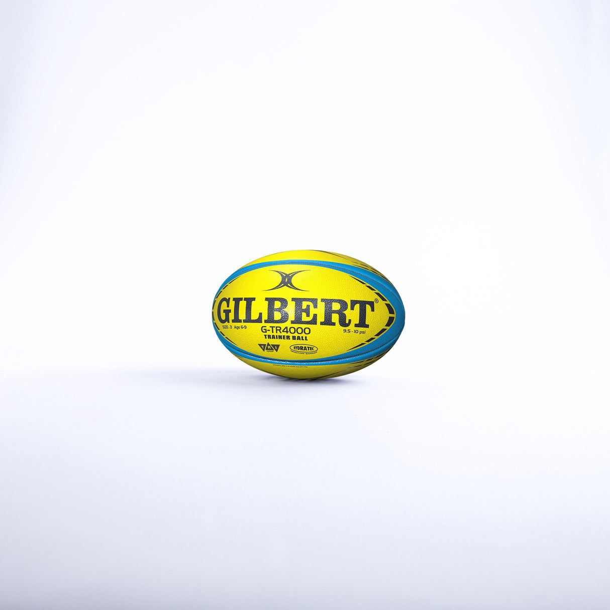 Ballon de rugby d'entrainement - GTR4000 - Fluo - GILBERT - Taille 3