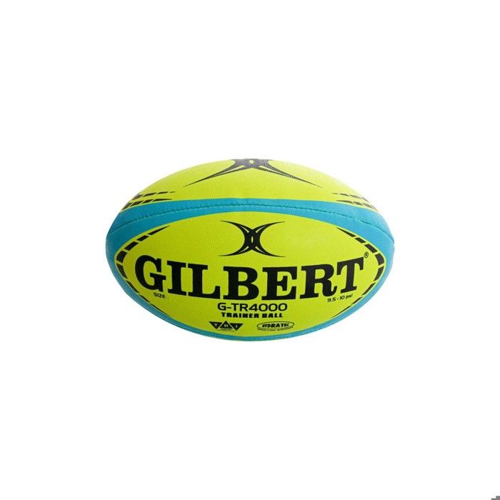 Ballon de rugby d'entrainement - GTR4000 - Fluo - GILBERT - Taille 4