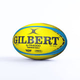 Ballon de rugby d'entrainement - GTR4000 - Fluo - GILBERT - Taille 5