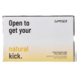 Gimber - Original - Pret-a-boire - Canette - Gingembre, citron et herbes - 12 x 250ml