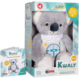 Gipsy Toys - KWALY- Koala conteur d'Histoires - Peluche Qui Parle Interactive -Version française - 2 Heures de Contes Merveilleux