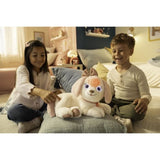 Peluche chien Puppy Bella - GIPSY TOYS - Toute douce qui s'illumine au rythme de jolies mélodies - 30 cm