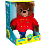 Peluche musicale Petit Ours Brun - GIPSY TOYS - Conteur d'hisoires 28 cm