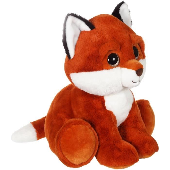 Peluche renard GIPSY - Puppy Eyes Pets 40 cm - Marron - Mixte - Enfant - IntÈrieur