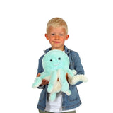 Peluche Pieuvre†- GIPSY TOYS - Bleu,†32 cm