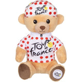 Peluche - GIPSY TOYS - Tour De France - OURS MAILLOT A POIS 15 CM
