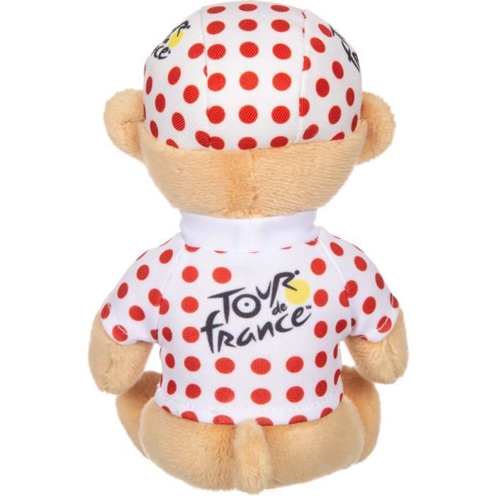 Peluche - GIPSY TOYS - Tour De France - OURS MAILLOT A POIS 24 CM