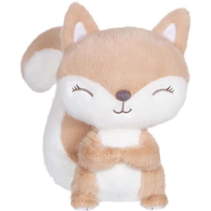 Peluche Ecureuil - GIPSY TOYS - 15 cm Taupe