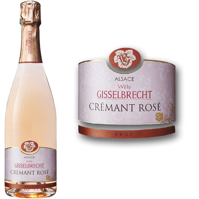 Gisselbrecht - CrÈmant d'Alsace RosÈ