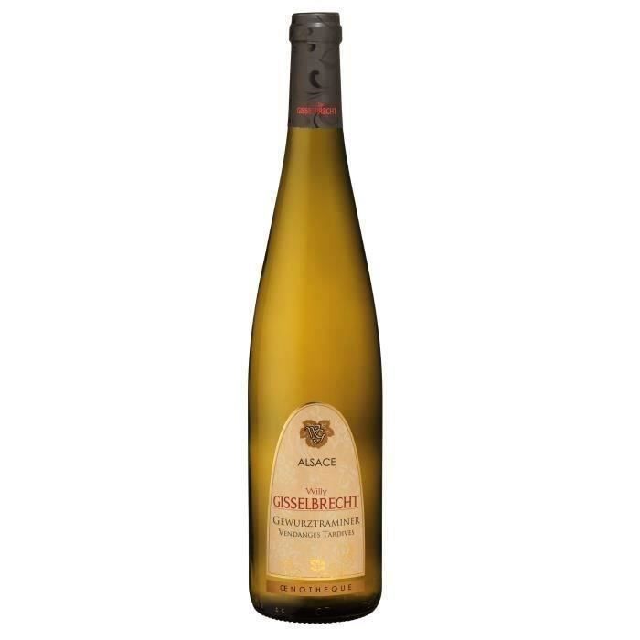 Gisselbrecht 2018 Gewürztraminer Vendanges Tardives - Vin blanc d'Alsace