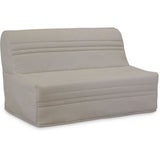 Banquette BZ Joe - Tissu beige - 3 places - L 143 x P 97 cm - Couchage 140 x 190 cm