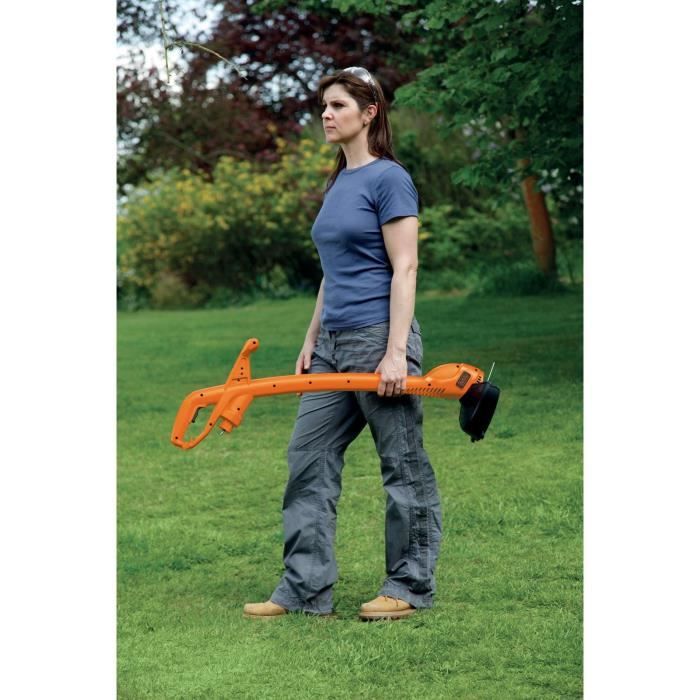 Coupe-bordures électrique filaire - BLACK&DECKER - GL360SB-QS - 350W - 25cm