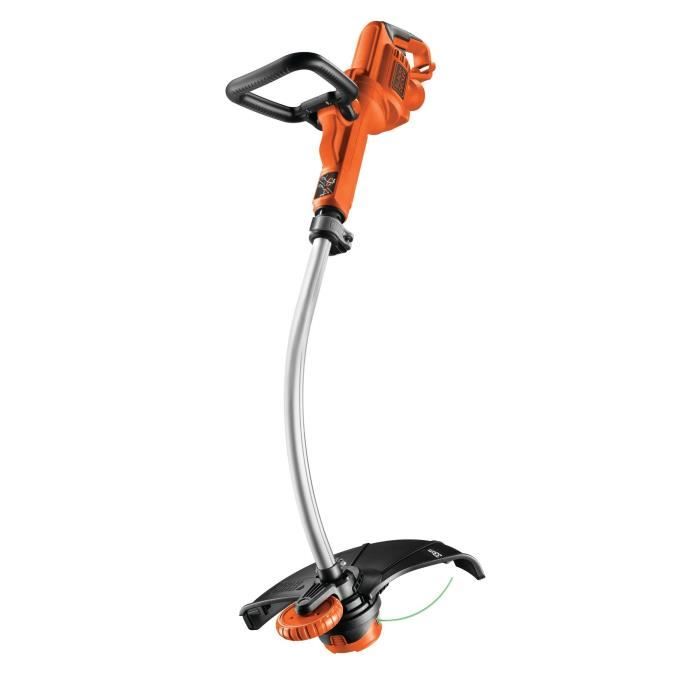 Coupe-bordure électrique BLACK+DECKER - GL7033-QS - 700W - 33 cm - Filaire - tete pivotante - tube télescopique