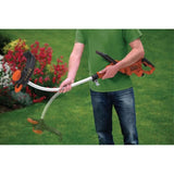 Coupe-bordure électrique BLACK+DECKER - GL8033-QS - 800W - 33 cm - Filaire - tete pivotante - tube télescopique