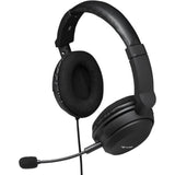 Casque Gamer Filaire - The G-Lab - KORP CARBON - Microphone DÈtachable - PC/Playstation/Xbox - Noir