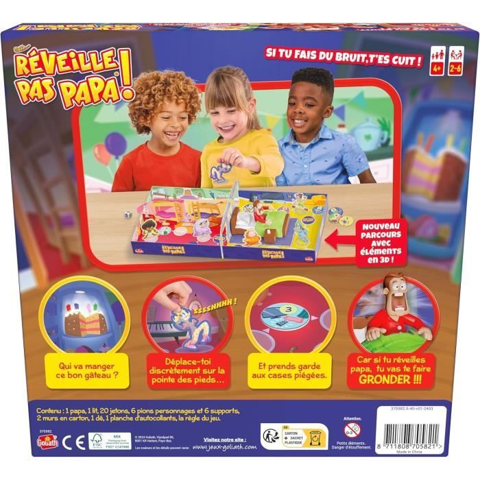 Goliath - Réveille Pas Papa  - Jeu d'enfants