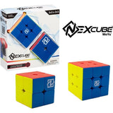 Puzzle Cube Nexcube 3x3 + 2x2 Classic - MoYu - Multicolore - ExtÈrieur - Neuf