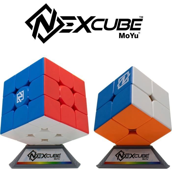 Puzzle Cube Nexcube 3x3 + 2x2 Classic - MoYu - Multicolore - ExtÈrieur - Neuf