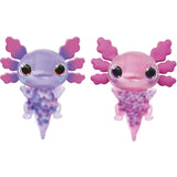 Animagic - GOLIATH - Pack double Axolotl - Aquarium a bulles - Rose / Violet - Des 4 ans