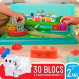 Coffret briques - Jeu de construction - JELLY BLOX - GOLIATH - 24 pieces - Des 2 ans