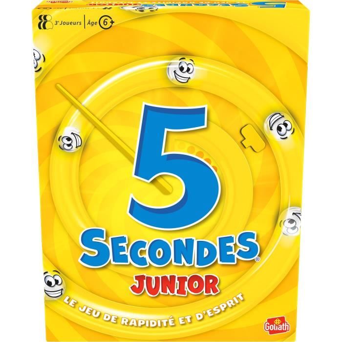 5 Secondes junior - Jeu d'ambiance et de rapidité - GOLIATH - Des 6 ans
