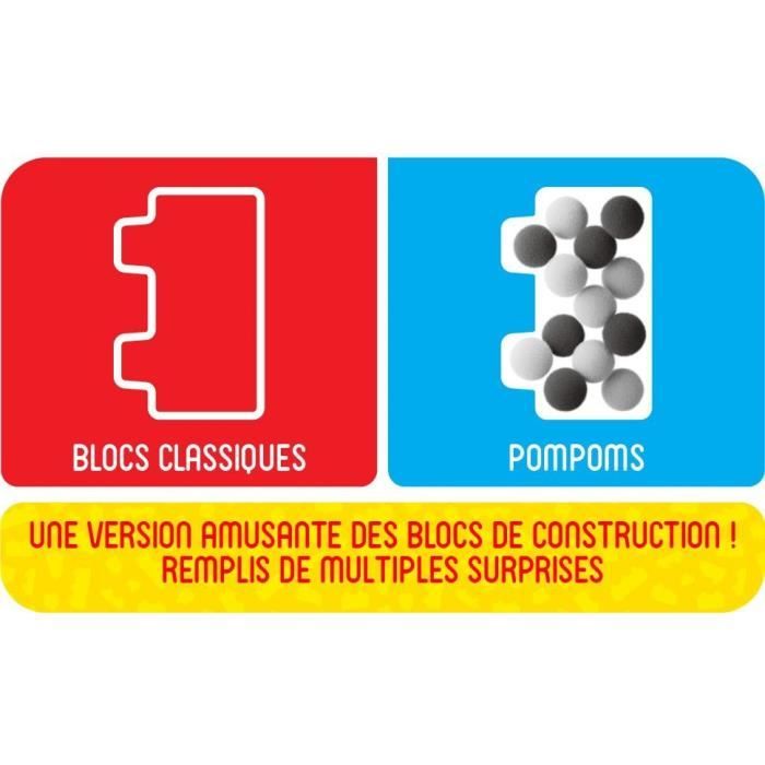 Coffret Amis de la ferme - Jeu de construction - JELLY BLOX - GOLIATH - Briques souples et flexibles - Des 2 ans