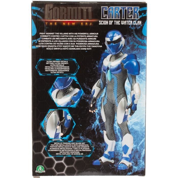 Action figure - GORMITI - Scion with armor Water model - 27 cm - from 4 years old - GRV032