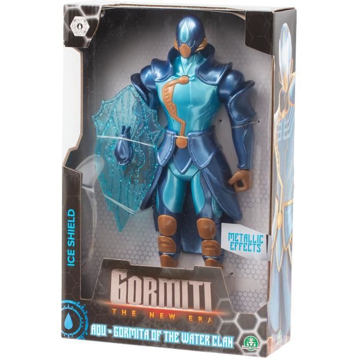 Action figure - GORMITI - Gormiti with weapon Water model - 27 cm - from 4 years old - GRV064