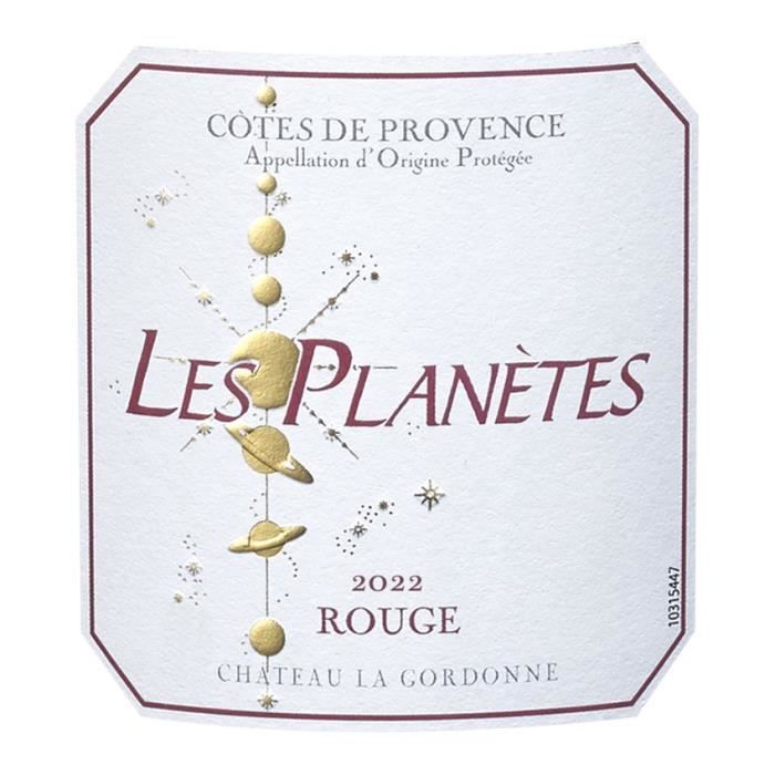 Château La Gordonne Les Planetes 2024 Côtes de Provence - Vin rouge de Provence - Bio