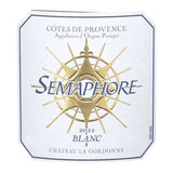 Château La Gordonne Sémaphore 2022 Côtes de Provence - Vin blanc de Provence - Bio