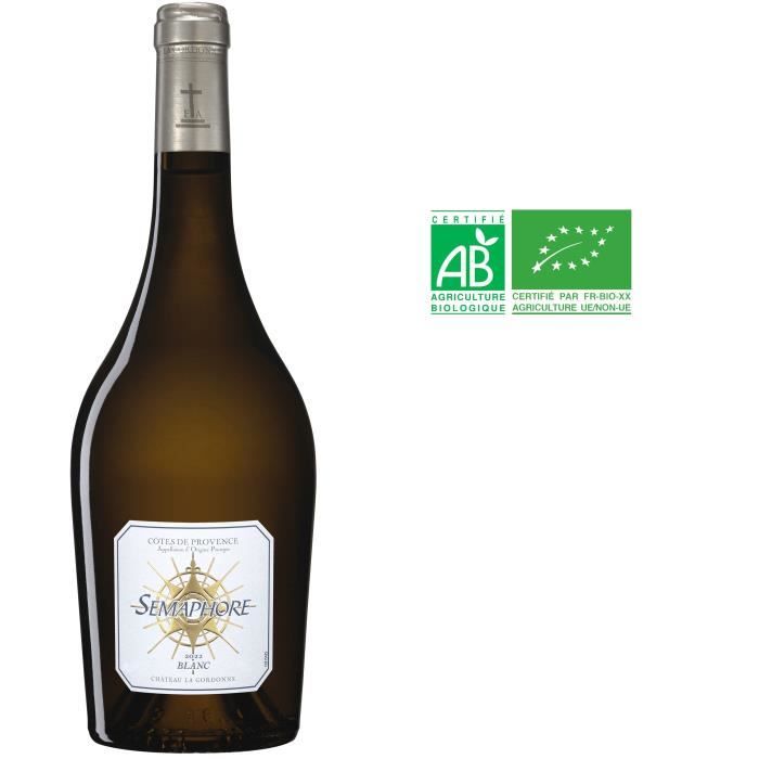 Château La Gordonne Sémaphore 2022 Côtes de Provence - Vin blanc de Provence - Bio