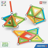 Jeu de construction magnétique - GEOMAG - Supercolor Panels Recycled 35 pieces - Plastique recyclé - 3D - Éducatif