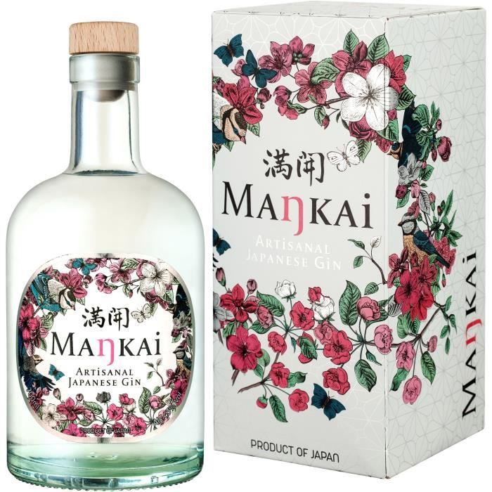 Mankai Artisanal Gin - Japon - 70cl - 43%