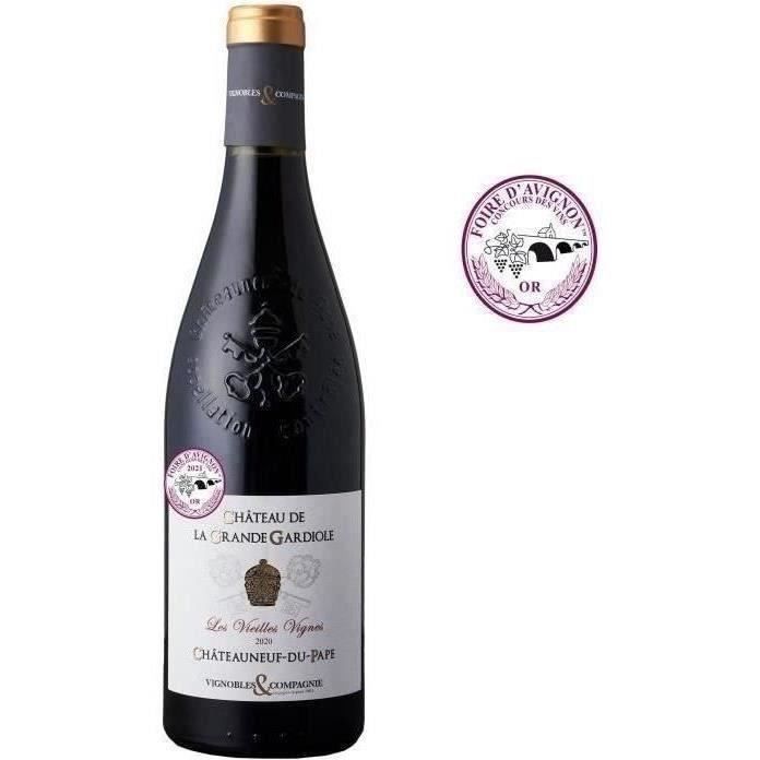 Château de la Grande Gardiole Cuvée Les Vieilles Vignes 2020 Châteauneuf-du-Pape - Vin rouge de la Vallée du Rhône 2022