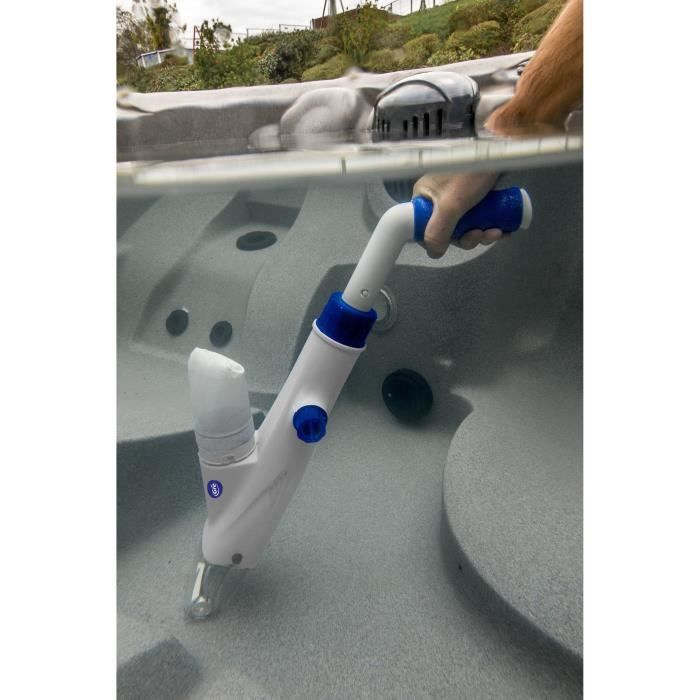 GRE - Nettoyeur Aspirateur Èlectrique a batterie pour piscine et spa - 9,6V