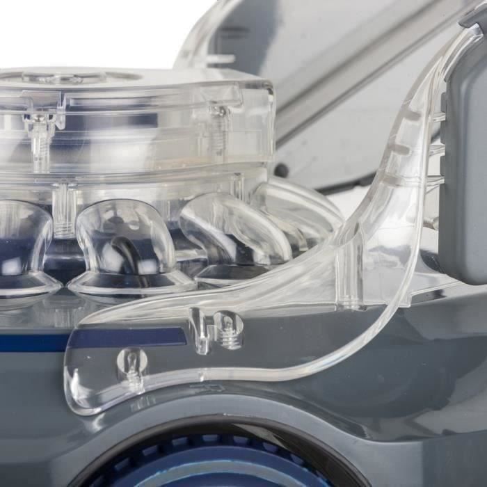 GRE - Robot a Batterie Rechargeable et sans fil, pour piscines Hors-Sol et enterrées Jusqu'a 12 x 5 m