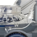 GRE - Robot a Batterie Rechargeable et sans fil, pour piscines Hors-Sol et enterrÈes Jusqu'a 12 x 5 m