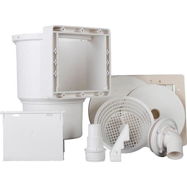 Skimmer standard pour piscines acier GRE - Blanc de Gre