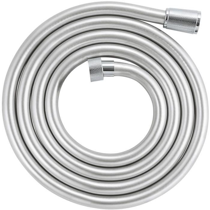 Shower hose - GROHE VitalioFlex 27507001 - 2m - Anti-kink - Anti-twist - Universal connection - Smooth surface - Chrome