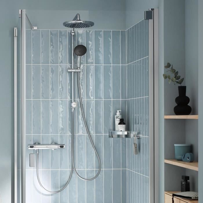 Flexible de douche - GROHE - 22114000 - 1,25 m - Chromé - VitalioFlex Trend