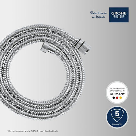 Flexible de douche - GROHE - 22100000 - 1,75 m - VitalioFlex - Métal
