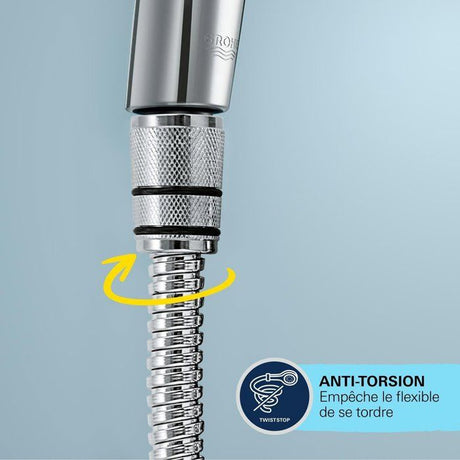 Flexible de douche - GROHE - 22100000 - 1,75 m - VitalioFlex - Métal