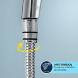 Flexible de douche - GROHE - 22100000 - 1,75 m - VitalioFlex - Métal