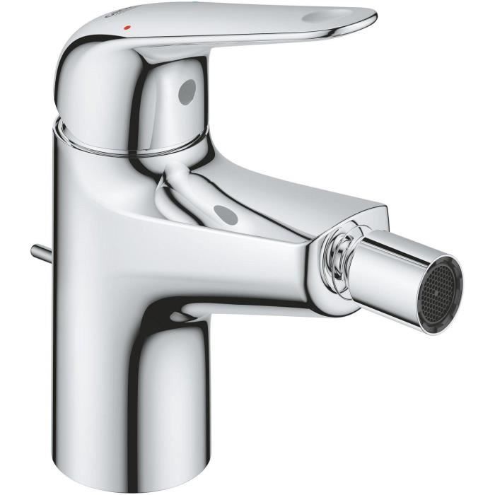 Single-lever bidet mixer - GROHE Swift - 24332001 - Chrome - With ball joint - Water saving