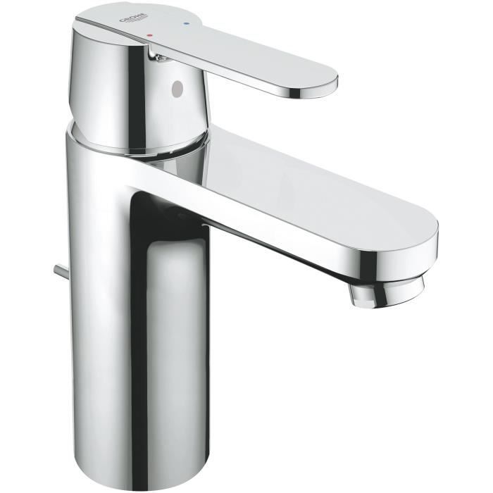 GROHE Get bathroom sink faucet, pop-up waste, waste included, water-saving aerator, size M, 23454000