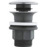 Bonde clic clac - GROHE - Diametre serrage vasque 63 mm - Matiere métal - Chrome - Pour lavabo avec trop-plein
